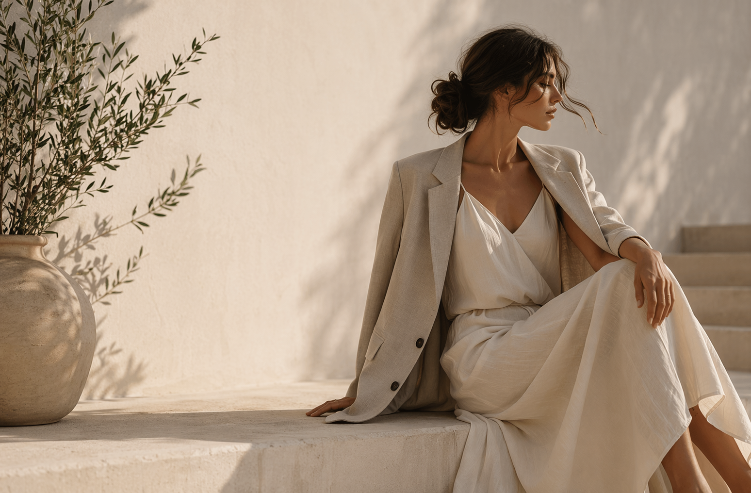Balancing Soft and Tailored Pieces in Everyday Dressing