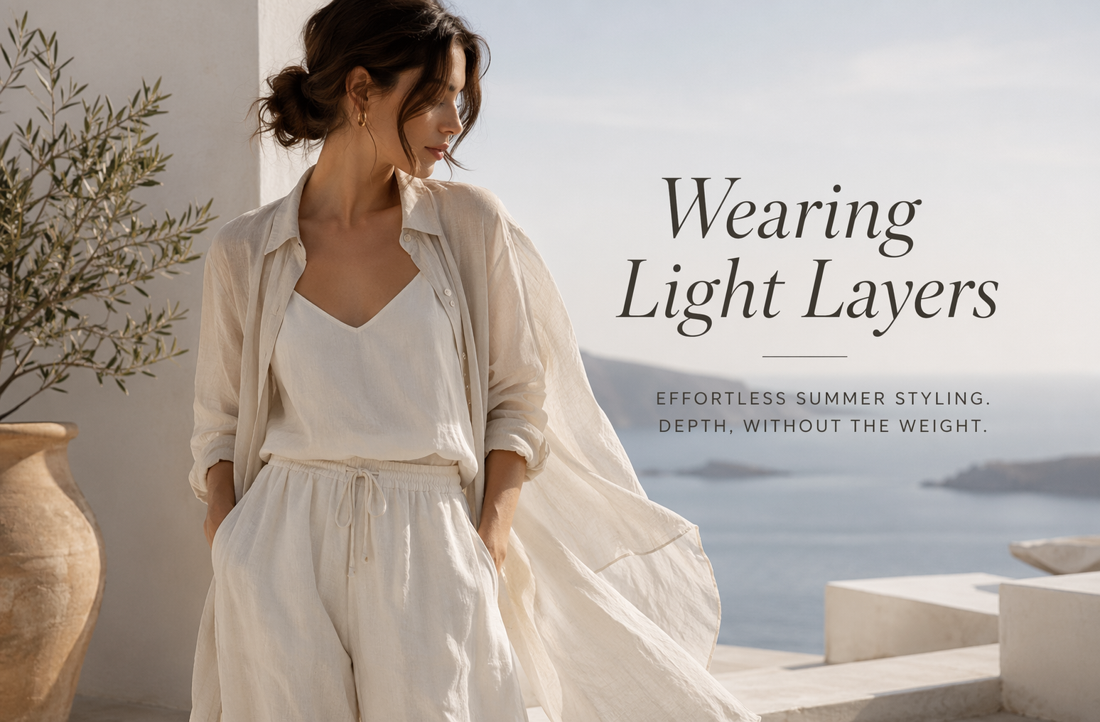 Wearing Light Layers: Effortless Summer Styling