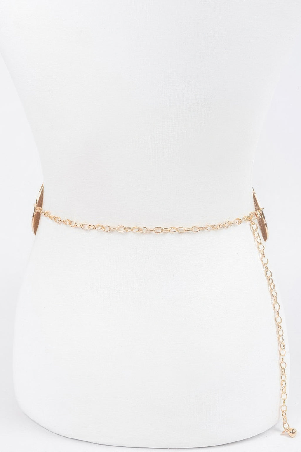 Iron Circular Plated Plus Size Belt
