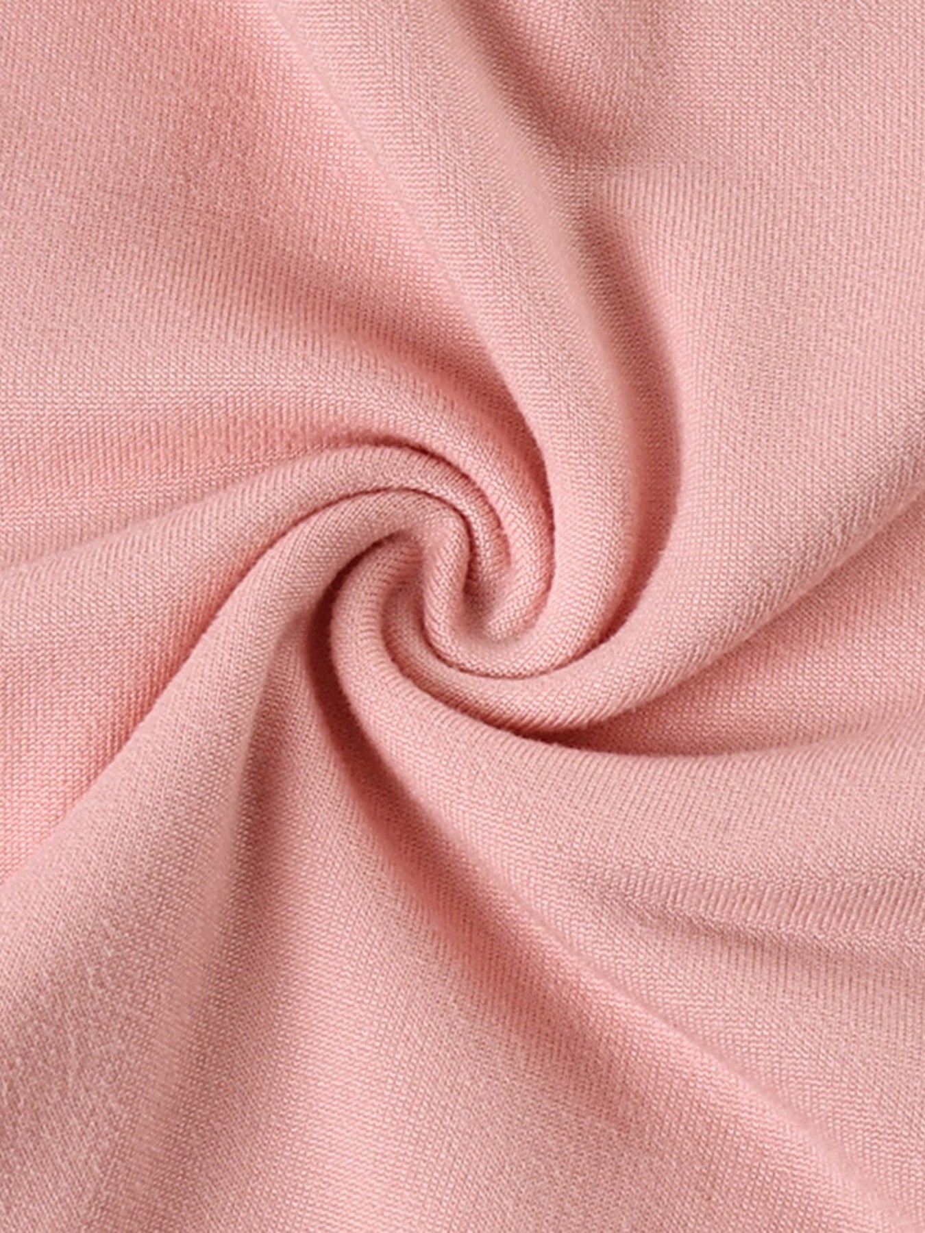 Close up of the pink fabric of the Lace Trim Cami & Pants Lounge Set
