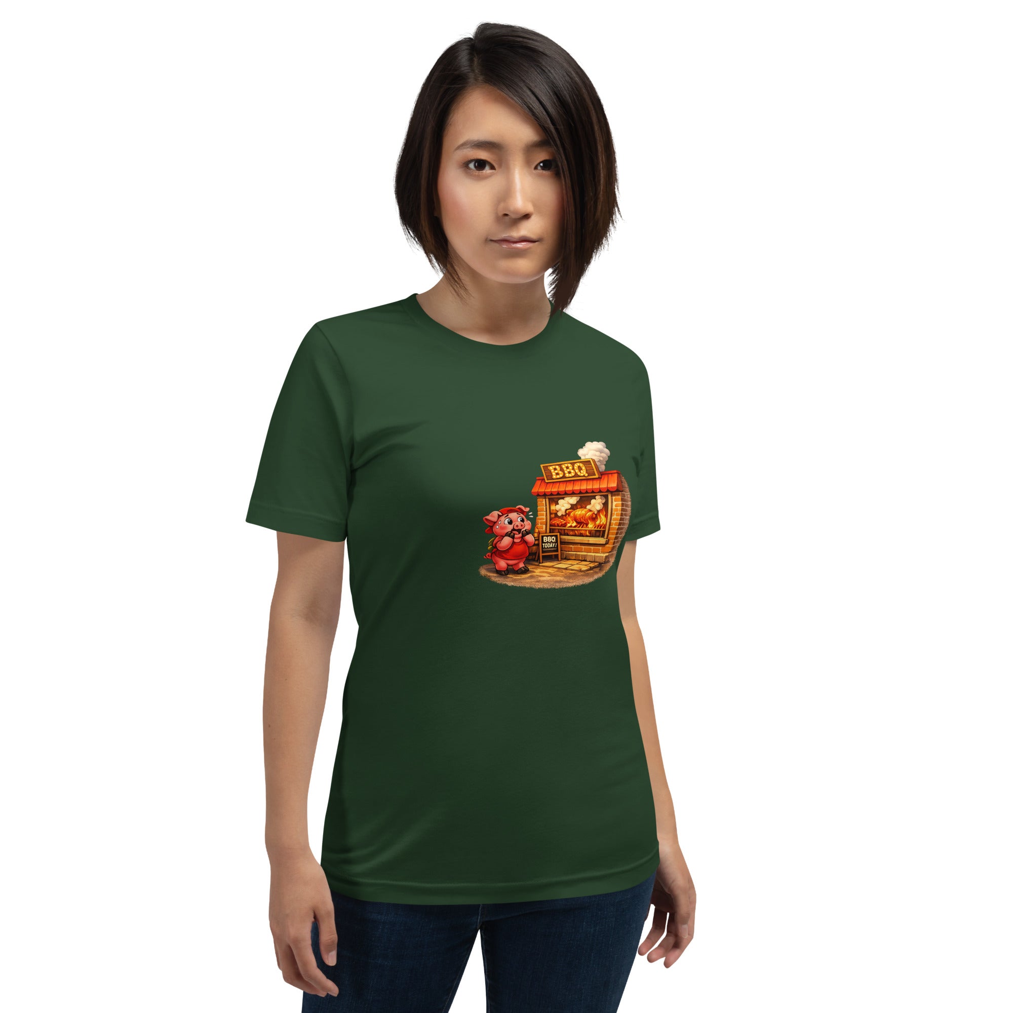 Pig & BBQ Graphic Tee